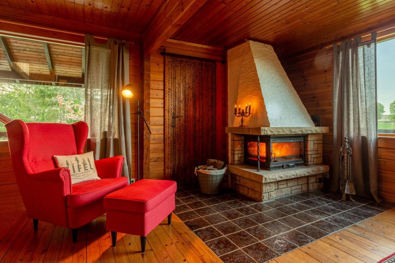 Blockhaus Eifelsteig W/ Kamin Garten & Feuerstelle Berndorf  Екстер'єр фото