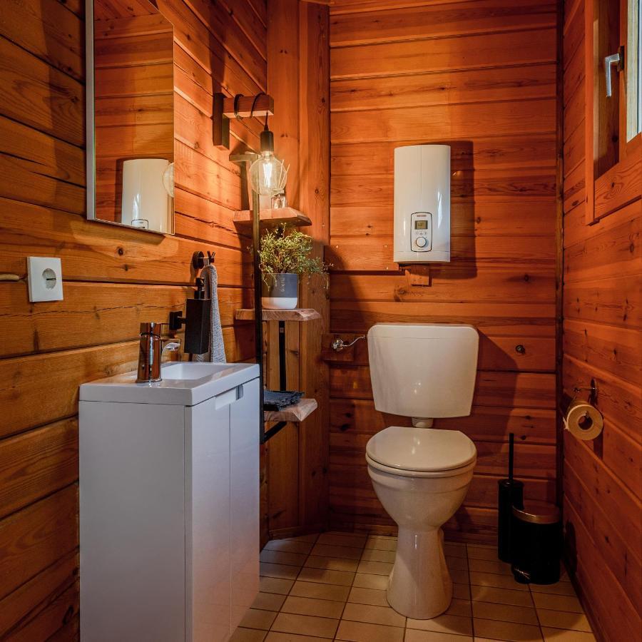 Blockhaus Eifelsteig W/ Kamin Garten & Feuerstelle Berndorf  Екстер'єр фото